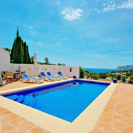 Argentario - Sea View With Private Pool In Benissa