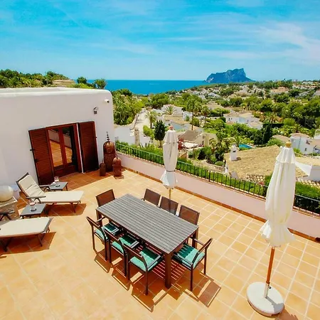 Argentario - Sea View With Private Pool In Benissa Fanadix